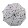 Paraply Mode Kvinnor Paraply Flickor Parasoll Solfällbara manliga paraplyer Regn Anti män chuva parapluie sombrinhas mulher R230705