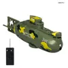Bateaux électriques/RC ShenQiWei 3311M RC sous-marin 6CH vitesse radio télécommande sous-marin électrique Mini RC bateau enfants enfants cadeau jouet 230705