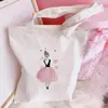 Bolsas de compras Bolsas de mão Japonês Estampa de desenho animado Ombro Casual Bolsa para meninas Bolsa de mão para mulheres Pacote elegante Bolsa de lona