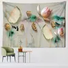 Tapestries Lotus Tapestry Good Luck Colored Wall Hanging Tapestry Home Decor Polyester Table Cover Night Tapestry