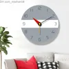 Wall Clocks Fashion Taste Nordic Art Simple Wall Clock Living Room Mute Quartz Hanging Clock Modern Design Home Decor Z230705