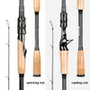 Boat Fishing Rods SeaKnight Brand Rapier Series Fishing Rod 1.68M 1.8M 2.1M 2.4M 2.7M 3.0M Carbon Lure Rod Sections Travel Rod for Lure Fishing 230704