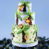 Stampi da forno Scimmia Elefante Giraffa Animale Torta Stampo in silicone Zebra Fondente Strumento di decorazione Cioccolato Gomma Caramelle