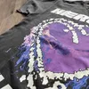 T-shirty męskie Real Photo Hellstar T-shirt wysokiej jakości Vintage list miłosny drukuj ulica Hip Hop luźne męskie damskie T-shirt z krótkim rękawem T230705