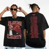 T-Shirts Rap Playboi Carti Ruas Europeias e Americanas Vintage HipHop TShirt Men Manga Curta Cotton T Shirts Music Tee Clothing 220629