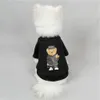Odzież dla psów niedźwiedź kreskówkowy bluzy z kapturem dla psów ubrania dla zwierząt domowych odzież psy Chihuahua jesień Puppy Teddy małe średnie psy bluza z nadrukiem 230704
