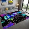 Mattor Gamer Controller Area Rugs Non Slip Floor Mat Doormats Home Runner matta för sovrum inomhus utomhusbarn Play Alfombra 230704