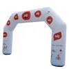 Arco inflable personalizado de cinco lados con logotipo de marca, arco inflable barato, publicidad inflable