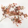 Flores decorativas Planta simulada Bellis Perennis Dinero Lea de árboles Artificiales Variedad de bonsai sin maceta