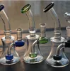 Beaker Base Bongs Smoke Glass Water Pipes الشيشة 14 مللي متر Banger Dab Oil Rigs Heady Glass Water Bong 7.0 inchs