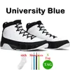 Jumpman Basketballschuhe 9 9s Herren Sneakers Gym Chile Red Change The World Racer Blue University Gold UNC Bred Weiß Schwarz Dream It Do It Sport-Lauftrainer Größe 7-13