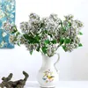 Fiori decorativi Pianta ornamentale artificiale Gardenia Microphylla Sidalcea Malviflora Falso bonsai Home Office Decorare