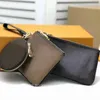 M68756 Canvas In Three Handbags Change Purse Lipstick Mobile Woman Bag Changing Style Trio Handbags Can Be Tied To The Wrist or Fixed To The Handbag or Belt