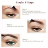 Eye Shadow/Liner Combination 5Colors Long Lasting Brown Liquid Eyebrow Pen Waterproof 4 Fork Tip Eyebrow Tattoo Pencil Women Eye Cosmetic Beauty Makeup 10PCS 230705