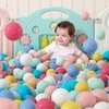 Balon 5 5cm 100pcs okyanus topları açık hava spor plastik ile playpen ile çevre dostu su havuzu çukuru stres stresli hava komik oyuncaklar 230704