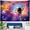 Tapestries Dome Cameras Cosmic Galaxy Tapestry Mars Moon Wall Hanging Star Tapestry Home Decor Polyester Table Cover Forest Night Tapestry