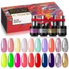 Nail Polish ROSALIND gel Polishing Kit Flash Semi Permanent Mixed gel Clearcoat Requires Decal Base Top Coat Nail Art For Nail Polishing Kit 230704