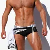 Costumi da bagno da uomo costume da bagno spiaggia sexy gay Demiit pantaloncini cintura Sunga Badehose Herren 230705