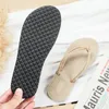 Slippers Fashion Summer Straw Sandals Flip Flop el Ladies Shoes Lndoor Outdoor FlipFlops Beach Flat Slides 230704