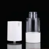 15/30/50/80/100ml Airless Pump Vacuum Scrub Bottle Toiletries Container Plastic Dispenser Travel Cosmetic Bottle F2905 Kweec