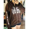 Großer Sale Damen Hoodies Vintage Sweatshirts Y2k Kleidung Zip Up Hoodie Weibliche Kleidung Grunge Harajuku Pullover Ästhetische Streetwear Jacke Mantel