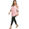 Women's Plus Size TShirt Loose Women Tunic Top Street Wear Off Shoulder Oversized Baggy Tee Shirt Female Clothing Large 4XL 230705