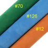 Waistcoats Rood Blauw Zwart roze Dubbelside Veet Fabric Synthetisch leer voor zakken Haar Bows Diy Decoration Craft Project H0608