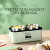 Lunch Boxes Kitchen Electric Heating Lunch Box Heating Meals Preservation Office School Restaurant Food Fresh Box Thermal Bento Container 230704