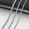 Catene Shinny Catena di cavolfiore Cavigliera Collana in acciaio inossidabile Accessori di gioielli di alta qualità per regalo da donna