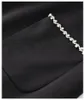 2023 فستان سوداء سوداء صلبة فستان قصير جولة رقبة في الركبة بطول الفساتين غير الرسمية W3L043908