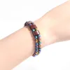 Lien Bracelets Perte De Poids Énergie Aimants Homme Hématite Charme Femmes Perdre Bracelet Thérapeutique Magnétique Bijoux Santé