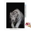 Stitch DIY 5D Diamond Painting 3D Animal Tiger Tiger Diamond Art Cross Zestawy Pełne okrągłe/kwadratowe diamentowe mozaiki