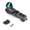 C-MORE Red Dot Tactical RMR Adjustable 4MOA IPSC Sight Reflex Optics Sight 20mm Adjustable Hunting MRS 1X