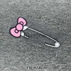 Car Stickers 198CM Car Stickers Safety Pin Baby Pink Cartoon Lovely Cute Girl Creative Decoration For Fuel Tank Cap Bumper Motorcycle C40 x0705