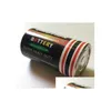 Scatole portaoggetti Bidoni Batteria Secret Stash Diversion Pill Box Dimensione media Herb Tabacco Jar Den Contenitore di denaro 25X49Mm Lega di zinco Dro Dhija