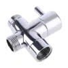 Keuken Kranen KX4B Chroom Messing G1/2 "T-adapter 3 Manieren Voor VENTIEL Douche Diverter Water Separator badkamer Wc Bidet Sproeier