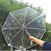 Umbrellas Automatic Transparent Folding Umbrella Rain Women Men Female Sun Rain Auto Windproof Clear Umbrella R230705