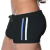 Shorts pour hommes Maillot de bain sexy en nylon pour hommes à séchage rapide Short de surf sport plage natation relais sac de bain Maillot De Bain 230705