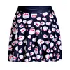 Skirts Summer Sexy Girl Jack Skull Prints Cheering Squad Tutu Skater Women Mini Pleated Skirt