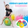 Ballong Barn Barn Space Hopper Studsa bollar Claw the Ball Pedagogiska utomhussportleksaker Dagis Hoppa Spel boll Randomcolor 230704