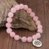 healing real crystals bracelet