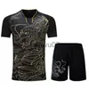 Mannen T-Shirts Nieuwe Draak Chinese tafeltennis Jerseys voor Mannen Vrouwen Kinderen China ping pong t-shirt sportpakken Tafeltennis uniformen kleden J230705