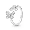 Pandoras anel designer jóias para mulheres qualidade original anéis de banda novo popular 925 prata coroa anéis meninas anéis presentes