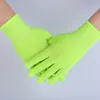 LED Light Sticks 10Pairs Fluorescerende Handschoenen Glow Party Gloeien In De UV Bar Sfeer Props Zwart Groen 230705