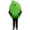 Big Green Lime Mascot Kostuum Volwassen Grootte HOT KOOP Stripfiguren Kostuums Halloween Mascotte Kostuum