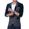 Whole-Samt Blazer Männer 2017 Frühjahr Neue Männer Blazer Koreanische Mode Design Patchwork Mens Slim Fit Anzug Jacke Marke Blazer ho2584
