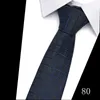 Slipsklämmor Mode Klassiskt Rutigt Randigt tryck 7 5CM Polyester Slips för Man Bröllop Business Casual Daily Wear Accessoarer Partihandel 230704