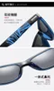 2023 Neue Square Tide Polarisierte Herrenmode-Sonnenbrille D518