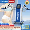 Ny infraröd fysioterapi RF bränna fett Bygg muskelbantning Neo Emszero Machine Body Slimming Ems Slim muskelstimulator