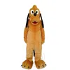 Super Cute Fine Ears Dog Mascot Costume Cartoon tema in maschera Costumi anime Ad Apparel Costumi di personaggi